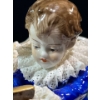 Image 6 : Meissen Dresden China Figurine 9Wx6Dx8H (CANNOT SHIP)