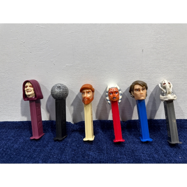 Collection of Pez Dispensers - Star Wars/Clone Wars
