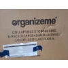 Image 1 : Organizeme Deep Lake Floral 6 Piece Collapsible Storage, 3 Sizes (New in Box)