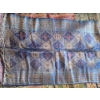 Image 5 : 3 Ornate Cusion Covers. 16 w x 16 l. Blue Table Runner & other Fabric Pieces