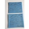 Image 1 : Vintage Stock Certificates For "The Bohemian Coal Mining Company Limited," dated November 1858.