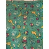 Image 3 : Vintage Double Handmade Patchwork Quilt With Autumn-Themed and Playful Reverse Side