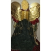 Image 5 : 3 Foot Angel Figurine Metallic Mini Tree Ornaments & More 