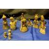 Image 1 : Antique Nativity Scene Foreign Lands 4T