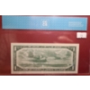 Image 2 : Certified Bank of Canada 1954- $1 Bill H/N8006913- BC-37b/ Very Fine 30