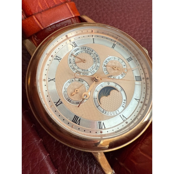Breguet Replica Watch, REF 3750 BA, Leather Band 