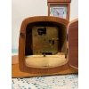 Image 4 : Vintage Kieninger mantel clock form the 1960s, high-gloss wooden case and a 3 bar chime. AS well as 