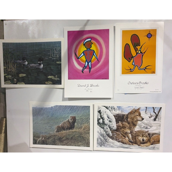 Limited Edition Lithographs by David J. Brooks, Chelsea Brooks, Rosemarie Condo, and Paul Rankin