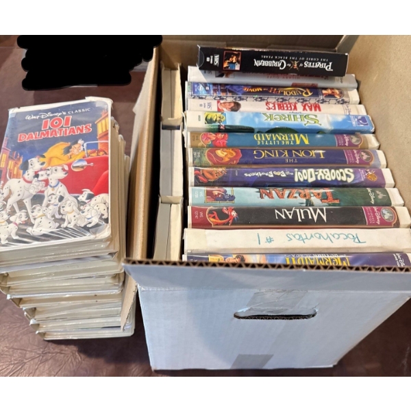 Large Children's VHS Collection 