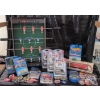Image 14 : Sports Collection With Mini Foosball Table, NHL Team Patches, Hot Wheels, and Collectibles