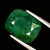 Image 2 : $16,605 Appraisal - 11.07 ct Cert. Emerald Gemstone