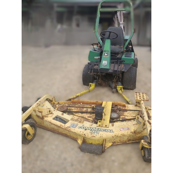 John Deere Riding Mower w/ Commercial 72 Blade (Attachment 80 W)- Has Not Been Running for 5 Years