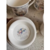 Image 4 : Royal Albert Bone China England Songbird New Romance 8 Teacup And Creamer + 5 Royal Grafton  Teacup 