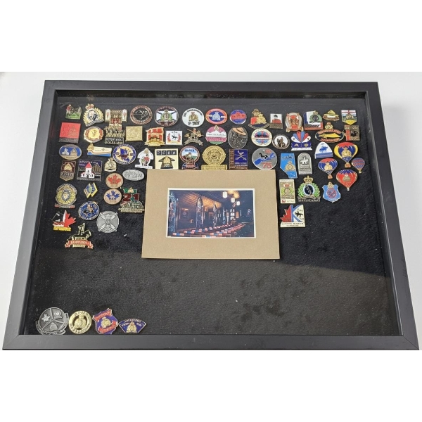 RCMP Memorabilia Displayed In Lovely Shadow Box