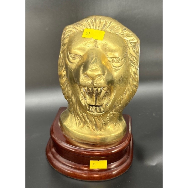 Brass Lion Head  