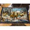 Image 1 : Deer Tapestry 74” x 48” with Animal trap .