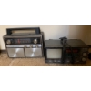 Magnasonic Black & White TV Mo.PMP310 w/ Rally 22 Solid State Twin Speaker Mo.1485AC