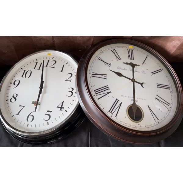 XL Wall Clocks - Harley Davidson & London Timepiece Co. 24T
