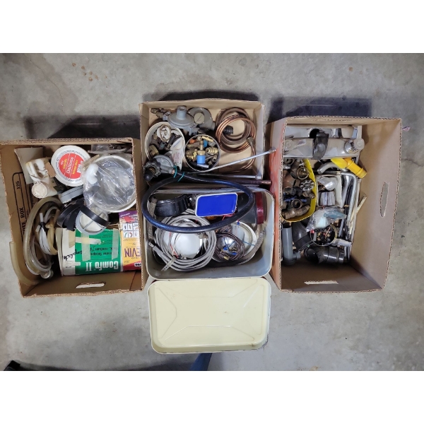 Garage Miscellanious - Brass Fittings Copper Line Tubing & More
