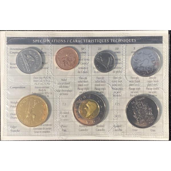 Golden Jubilee Special Edition Uncirculated Set of Canadian Coinage