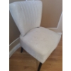 Image 2 : Accent Chair w/ Neutral Fabric 23 W, 21 D, 34 T 