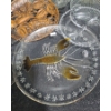 Image 3 : Assorted Decor and Serving Glassware- Egg Plate 11" Diameter, Wooden Plate 9" Diameter and More!