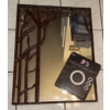 Image 2 : Decorative Mirror & 8" LED Ring Light  13x18"tall