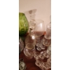 Image 2 : Barware Including: Decorative Brandy Glasses, Green: 12 T, Decanter 14 T,  Shot Glasses, and More!
