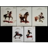 Image 1 : Hallmark Keepsake A Pony For Christmas Ornament Collection, 5 Boxes