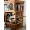 Image 2 : pair of matching solid oak shelving units 78” h 19”d  70”L no delivery must bring help to move . 
