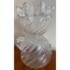 Image 3 : Unique Pressed Crystal Vase 8T 