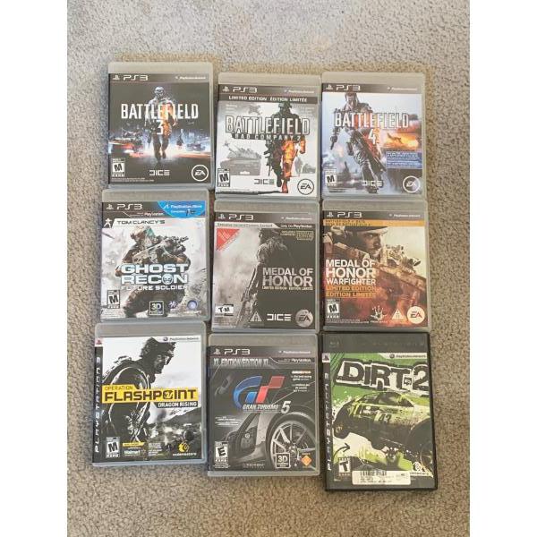 PS3 Games (Quantity 9)