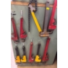 Image 3 : Pipe Wrench Collection w/ Assorted Hand Tools 