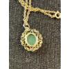Image 3 : Nephrite Jade Pendant Necklace