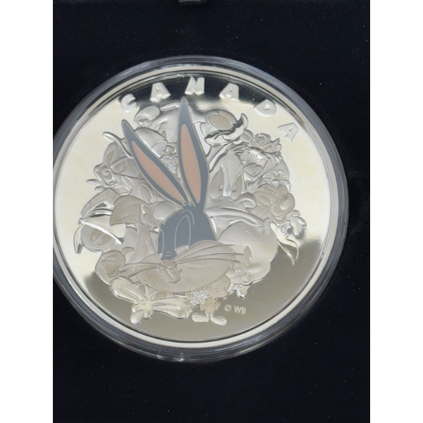 1kG SILVER 2015 $250 1 KILO FINE SILVER COIN – LOONEY TUNES: ENSEMBLE CAST AMAZING COIN