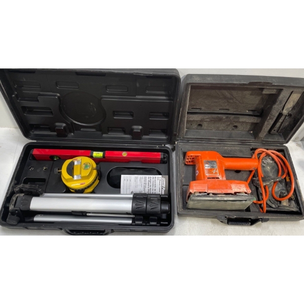 Black & Decker Sander and Coleman LevelKit