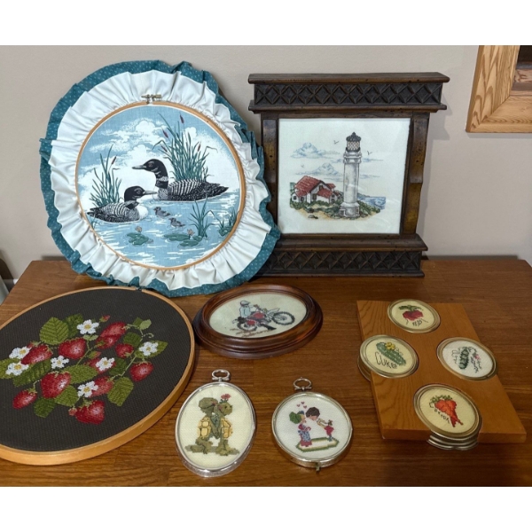 Needlepoint & More Creations - Largest is 11W