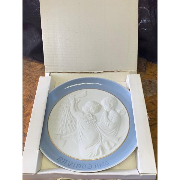 LLADRO Porcelain Plate - Navidad 1975 6T