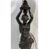 Image 2 : Metal Lamp with Porcelain Lamp Shade H