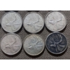 Image 4 : Canadian 25-cent Pieces 80% Silver 64.13 Grams