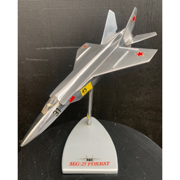 Soviet MiG 25 Model Aircraft 