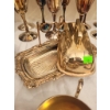 Image 5 : 12 Silver Plated Goblets with Ornate Accents