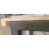 Image 7 : Heavy Steel Shop Bench with Granite and Wood Top