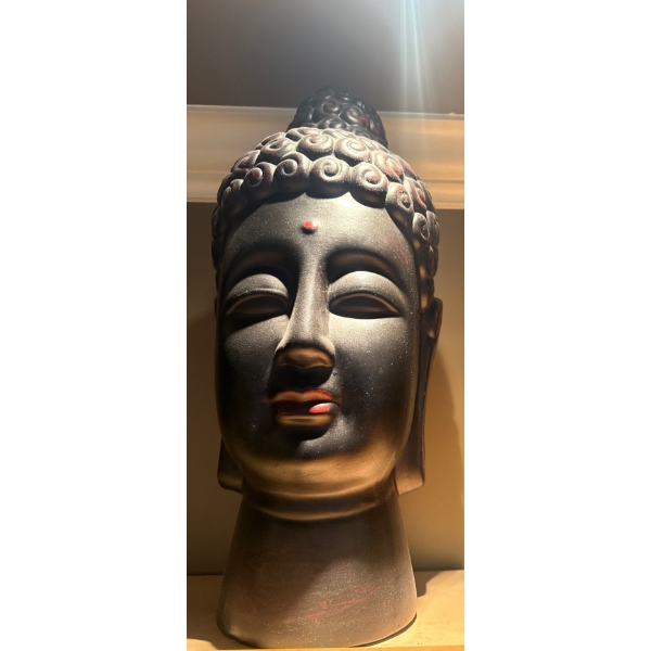 XL Decorative Buddha Head Bust 24"Tall