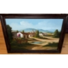 Jorge Prielo Southwest Countryside Oil On Canvas 31 x 40