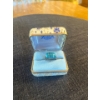 Image 1 : 2 Silver Rings With Aquamarine Stone