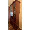 Image 2 : Red Oak China Hutch - Contents Not Included 45x18x64