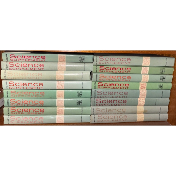 Encyclopedia Science Supplement Books  1970-1980 For Whole Family