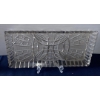 Image 3 : Pinwheel Crystal Collection - Coasters Platter Candy Dish Vase & More