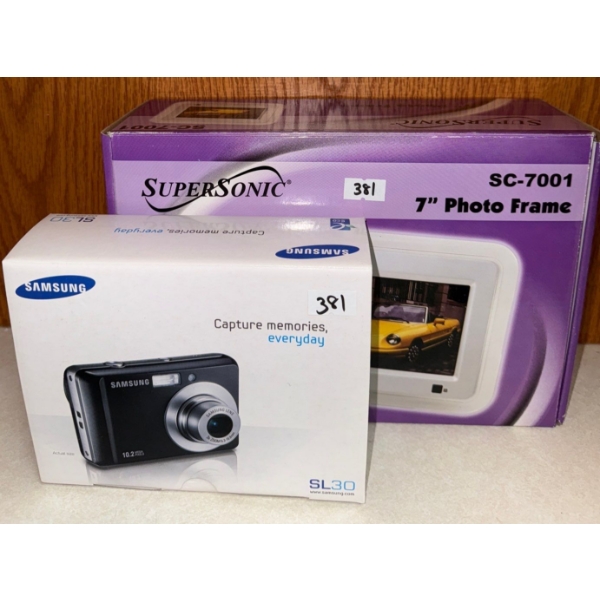 Samsung SL30 Digital Camera & Digital Photoframe